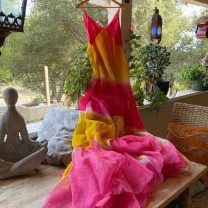 Diane von Furstenberg Silk Chiffon Gown